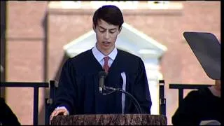 Valedictory to the College: Wills Begor