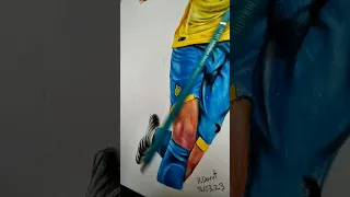 Cristiano Ronaldo Al Nassr ✍️ Çizimi💙💛