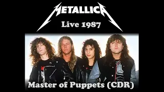 Metallica - Master of Puppets - Live 1987 (CD-R)