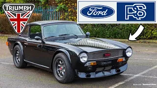 This COSWORTH ENGINED TRIUMPH TR6 is SERIOUSLY MENTAL!!