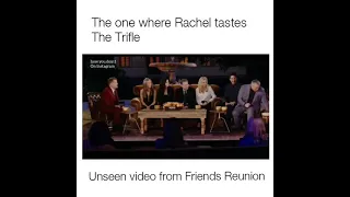 Friends Reunion || Cut Scene || Jennifer Aniston finally tastes the Trifle