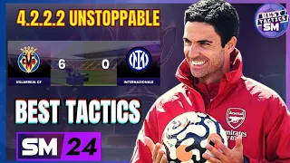 BEST TACTIC in Soccer Manager 2024 The 4.2.2.2 UNSTOPPABLE