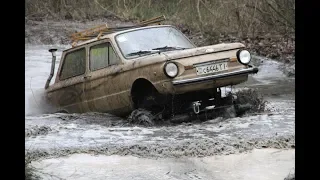 МЕГА-ЗАЗ vs двух Jeep Wrangler и он ВЫИГРАЛ оффроуд в Нескучном 2020 (часть-5)