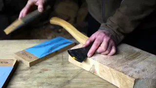 How to sharpen an axe with Robin Wood