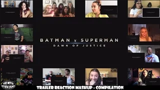 Batman v Superman: Dawn of Justice - 3 Trailers (Reactors' Compilation)
