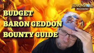 Budget Baron Geddon bounty guide (Hearthstone Mercenaries Blackrock Mountain)