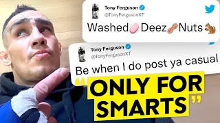 Tony Ferguson REVEALS His Weird Twitter Posts..