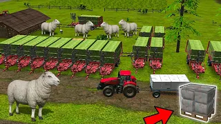 Sheeps farm , sell and make wool in fs16 | Fs16 Gameplay | Timelapse |