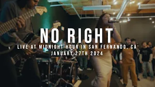 (197 Media) No Right - 01/27/2024