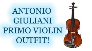 Antonio Giuliani Primo Violin Outfit | KV