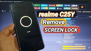 Realme C25Y RMX3269 Hard Reset Remove Screen Lock One click by Unlocktool