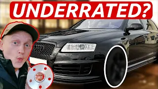 HOW TO INSTALL SPACERS *WING FAIL* - ULTIMATE RS6 V10 | PT7
