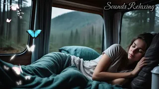 Relaxing Sleep in the Car While Camping - Relax Yourself - Music to Cure Depression