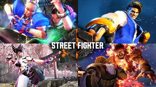 STREET FIGHTER 6 - High Level Gameplay (All Characters) Battle Hub Beta @ 4K 60ᶠᵖˢ ✔