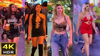 Las Vegas Late Night People Watching on Fremont Street | April 2024 | Episode 10