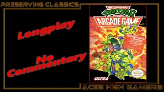 Teenage Mutant Ninja Turtles II: The Arcade Game | NES | Longplay | No Commentary | No Continues 1CC