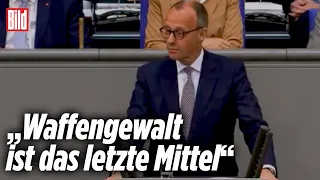 Merz kritisiert Scholz wegen Waffenlieferung: „Völlig inakzeptabel“ | Ukraine-Krieg