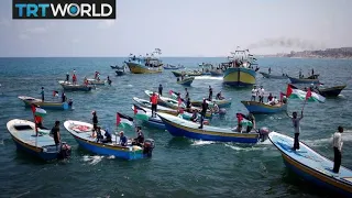 Gaza Flotilla: Boats launched from Gaza challenge blockade