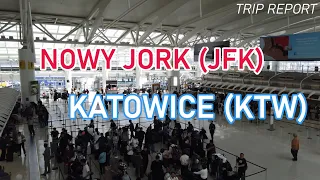 New York (JFK) - Katowice (KTW) | Lufthansa | A333 and A319 | economy | trip report