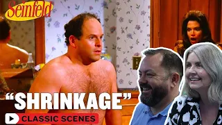 British Family React! George Suffers From Shrinkage | The Hamptons | Seinfeld