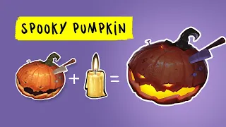 Spooky pumpkin in 2 minutes...