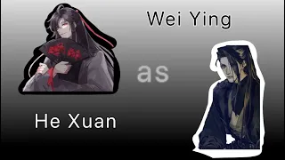 mdzs react to Wei Ying as He Xuan |mdzs/tgсf| •Haruno Mia• 🇷🇺/🇺🇸