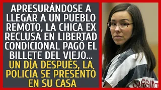 Apresurándose a llegar a un pueblo remoto, la chica ex reclusa en libertad condicional pagó billete