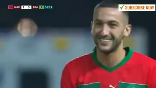 Morocco Vs Brazil ⚽2-1 All goals Extended highlights ⚽