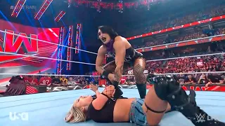 Rhea Ripley brutally attacks Liv Morgan - WWE RAW 7/24/2023