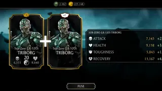 SUB-ZERO TRIBORG gold, 69 Souls - Quests Rewards - Mortal Kombat Mobile Android