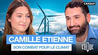 Camille Etienne, symbole d’une écologie de réconciliation, est sur le plateau de Clique - CANAL+