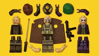 LEGO Bad Guys | Batman The Dark Knight Trilogy (Ra's Al Ghul | Joker | Bane) Unofficial Minifigure