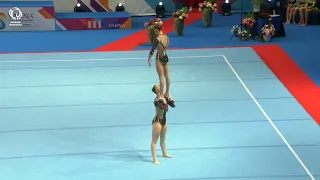 Kamila Bryskiewicz & Zofia Kaminska (POL) - 2023 ACRO European bronze medallists, Dynamic