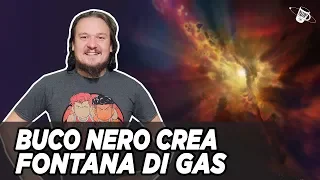 Buco nero crea una fontana di dimensioni galattiche - #AstroCaffè