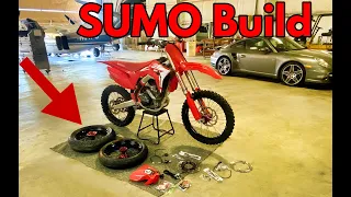 CRF450 SUPERMOTO BUILD - Practical Supermoto Build Part 1