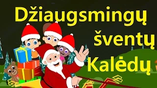 Džiaugsmingų šventų Kalėdų | Kalėdinės dainos | Lietuviškos vaikiškos dainelės