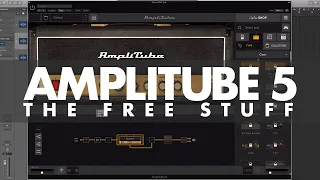 AmpliTube 5...the FREE stuff - First Look!!