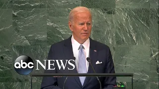 President Biden's full remarks at UN General Assembly