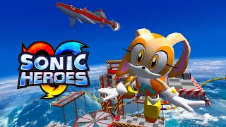 Sonic Heroes - Egg Fleet - Team Rose 4K HD, Widescreen 60 fps no HUD