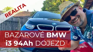 Bazarové BMW i3 94Ah: Test dojezdu 300 km | BACINA.TV