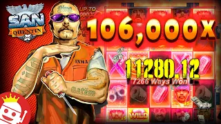 💥 HUGE DREAM WIN ON NOLIMIT'S SAN QUENTIN XWAYS SLOT! ⚡ MUST SEE THIS!