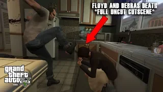 What Trevor Did To Floyd and Debra In GTA 5?(Full Uncut Cutscene)(Deleted Scene)