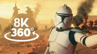 Star Wars Battlefront II Geonosis 360° Video in 8K!