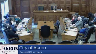 City of Akron Council Committee Meetings - 5.6.2024