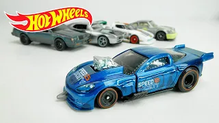 UNBOXING: Hot Wheels Boulevard 2021 #26-30 Feat. the new Corvette Z06 Drag Racer w/removable body!