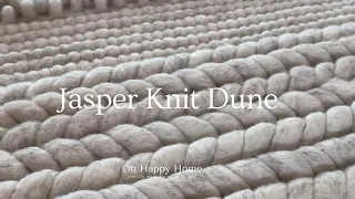 New Jasper Knit Wool Rug in Dune 2021