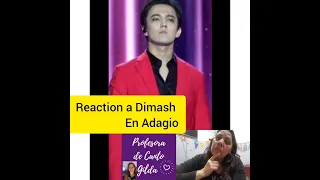 Reaction a Dimash en Adagio