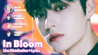 ZEROBASEONE - In Bloom (Line Distribution + Lyrics Karaoke) PATREON REQUESTED