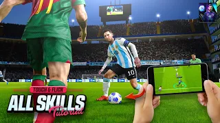 eFootball 2024 Mobile | All Skills Tutorial (Advanced Control) Touch & Flick