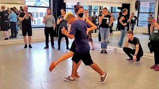 Forró Roots in NYC (Itaunas style) - Dance demonstration by Juruna & Raisa